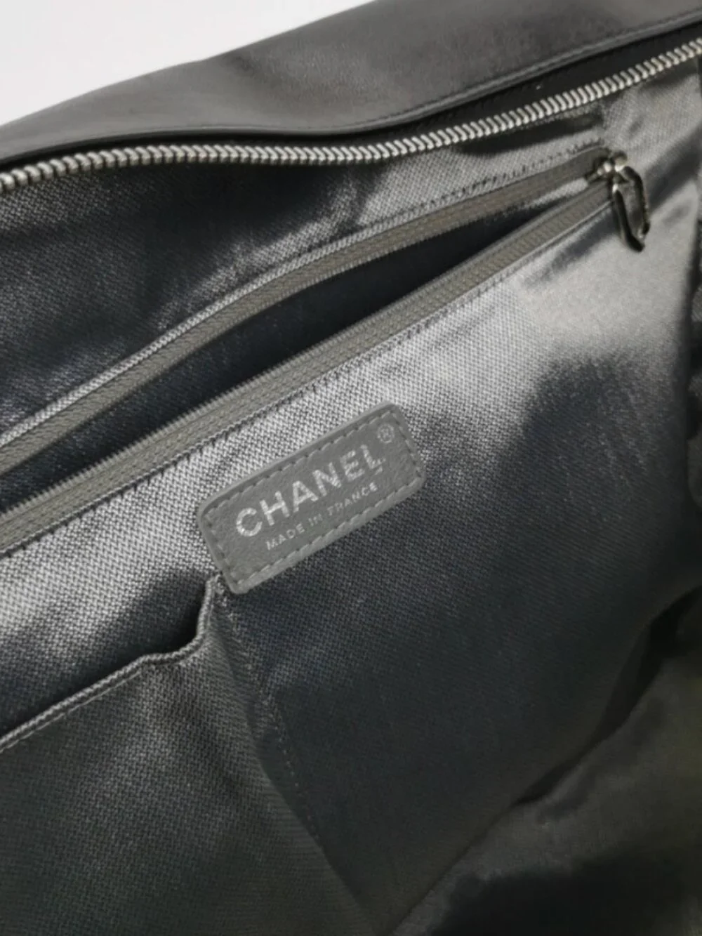 Chanel Vertical Quilt Mademoiselle Ligne Camera Shoulder Bag